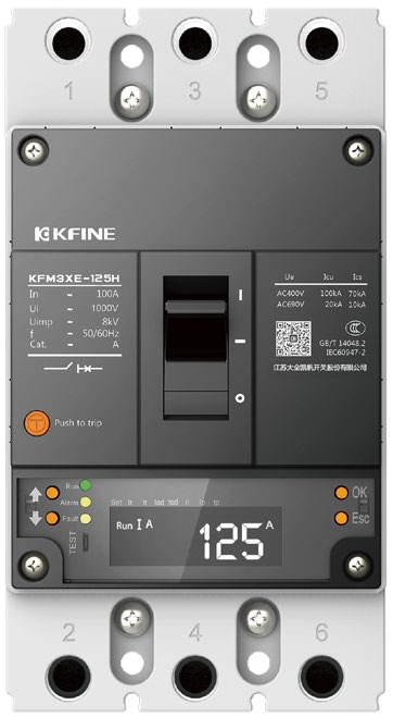 KFM3XE 系列智能型塑壳断路器